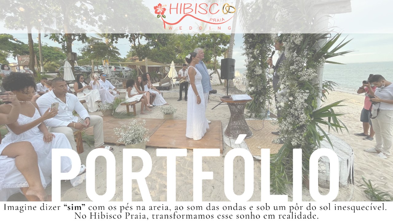 Hibisco Praia Wedding - Capa
